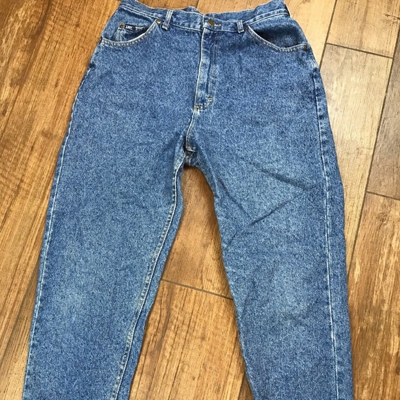 Lee Denim - VTG 80s Lee Womens Mom Jeans High Rise Denim